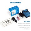 ChoiceMMed Black Finger Pulse Oximeter - Blood Oxygen Saturation Monitor