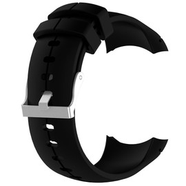 Band for Suunto Spartan Ultra, Replacement Soft Silicone WristBand Strap with Metal Buckle for Suunto Spartan Ultra Watch