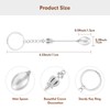 4PCS Mini Spoon Keychain Metal Tiny Spoons Small Spoons for