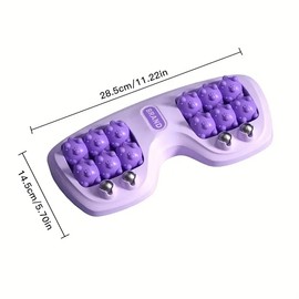 AIMALL Premium Magnetic Therapy Foot Massager for Home Use, 11.22-inch Portable Reflexology Mat with Acupoint Pressure - Enhance Circulation & Relieve Foot Pain