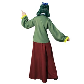 MFeHOR Maomao Costume Cosplay Dress Maomao Outfit Hanfu Uniform Kimono With Wig(M,Wig)