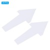PATIKIL 8" x 4" Arrow Sticker, 20 Pcs PVC Removable