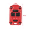 USSKYBOY Injection Molded Key Fob Cover Accessories for Jeep Wrangler
