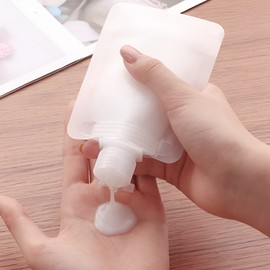 Travel Refillable Pouches & Tubes for Shampoo, Lotion, & Cream Samples (30ml, 50ml) 100ml 30ml 40ea