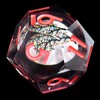 ORUZA 7 PCS DND Liquid Core Dice, Resin Sharp Edge