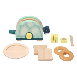 Manhattan Toy Toasty Turtle Toddler & Kids Pretend Play Cooking Toy Set