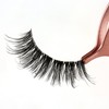 False Eyelashes Transparent Band Russian Strip Lashes D Curl Wispy