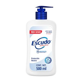 Escudo Jabón Líquido Para Manos, Protección Neutra, 1 pieza de 500ml