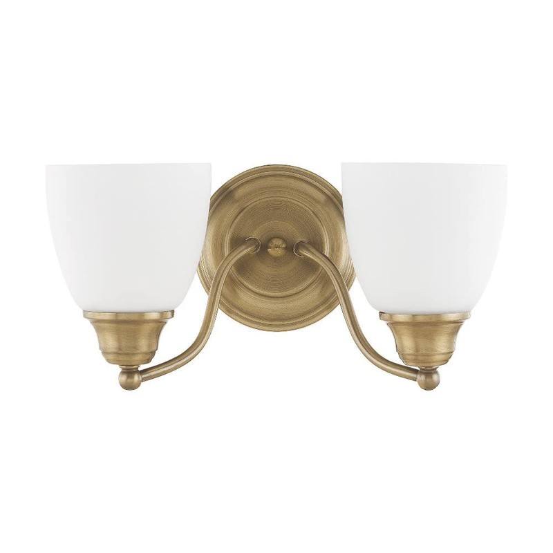 Livex Lighting 13672-05 Somerville 2-Light Bath Light, Chrome, 15.25 x