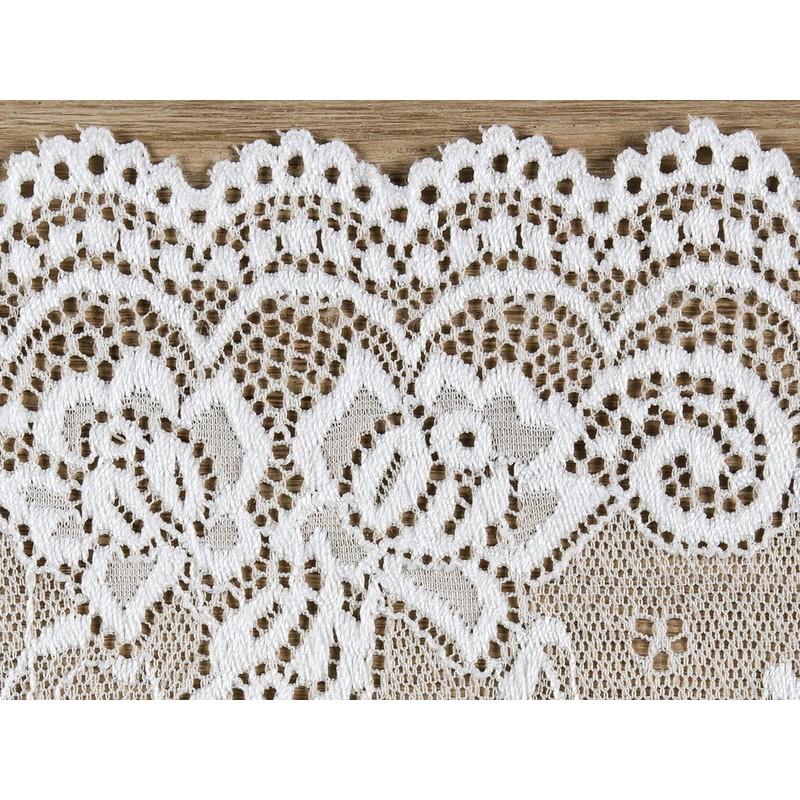 PartyDeco Lace Ribbon - Border Lace Border Decorative Bows -