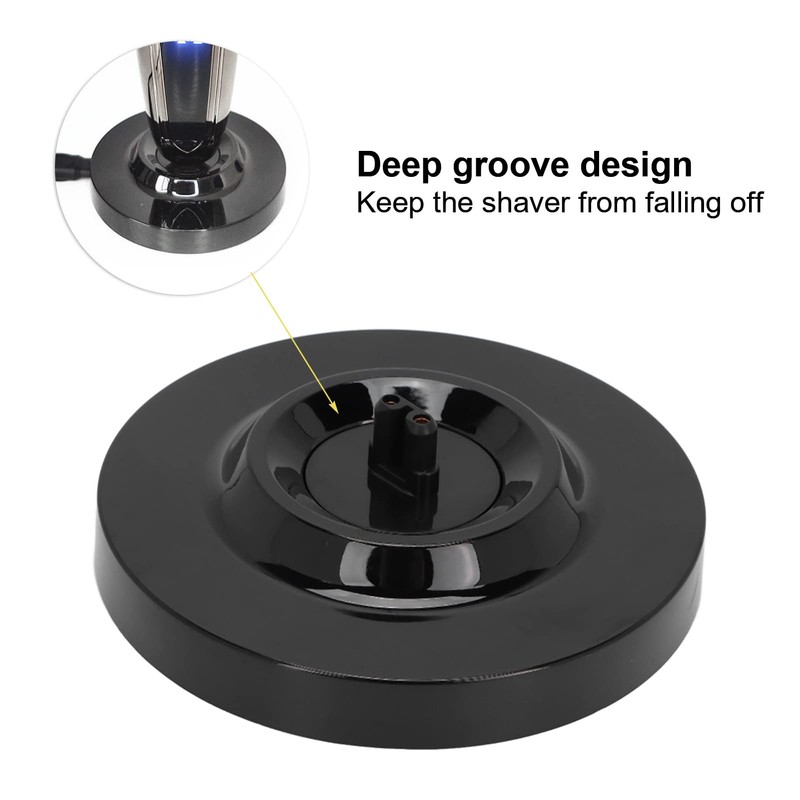 Cocoarm Praktischer Elektrischer Rasierer, der Auflädt, Jedoch Deep Groove Design