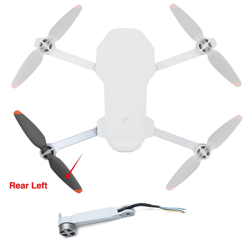 ATOM 2 Drone Rear Left Arm 1 Pack
