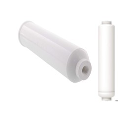 CFS 10" Post Carbon Filter 1/4" Female (FPT) T33 Inline Coconut Grade Activated Carbon Pre/Post Membrane Filter for Taste and Odor Reduction