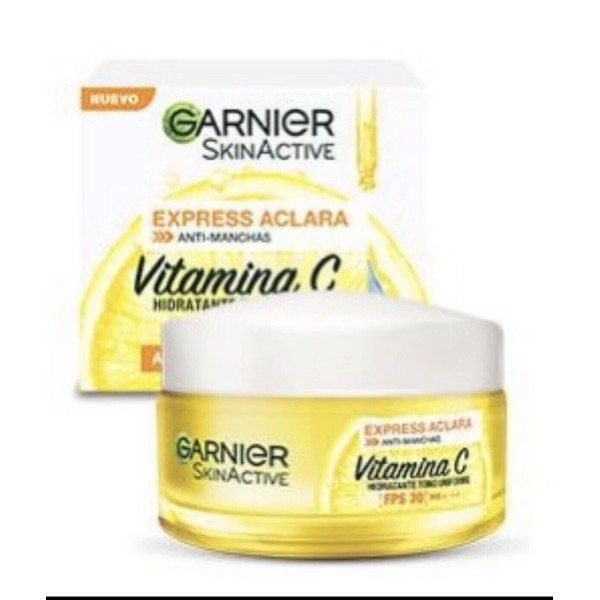 Garnier Express Aclara con Vitamina C y SPF 30