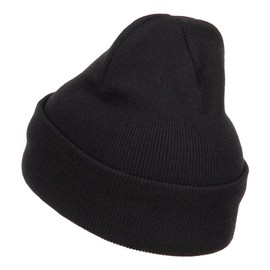 e4Hats.com Mexico Embroidered Long Beanie - Black OSFM