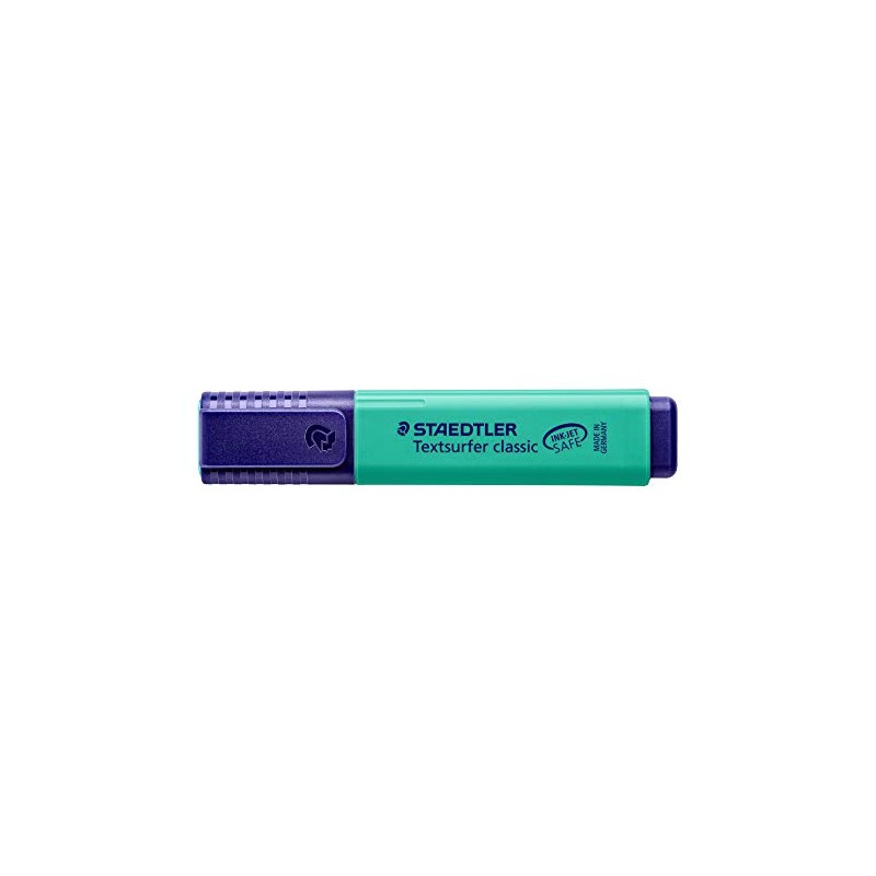 Staedtler Turquoise Highlighter Pens Textsurfer Classic Refillable Fast Dry Ink