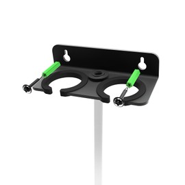 Borenbuir Multi-Mikrofonständer für Mikrofonständer Speicherorganisator für kabelgebundene und drahtlose Mikrofone Wandhalterung oder Gummipolster für 5/8" oder 3/8 Gewinde