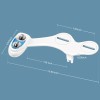 Yasfel Bidet Toilet Attachment Self Cleaning Two Spray Modes Easy