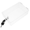 SHINEOFI Thermostat Protective Cover Key Hider Indoor Fits Clear Lock