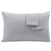 PiccoCasa Set of 2 Pillow Cases Covers Double Brushed Microfiber