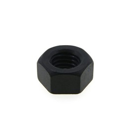 Stainless Steel/SS Black Hex Nut [1 Type] M6 (10 Pieces)