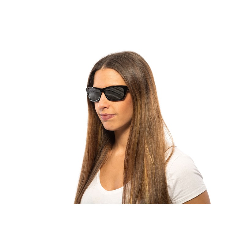 VANLO Grid Glasses 415-FSG All-Over Grid Black, black