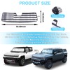 Car Sun Shade for Windshield Compatible with Hummer EV 2022