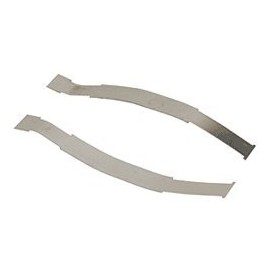 Commercial Door Astragal Seal with Weatherstripping Replacement Clip - Pack of 6