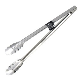 Takagi Craftsman Way Stainless Steel Versatile Tongs, Large, 15.7 inches (400 mm)