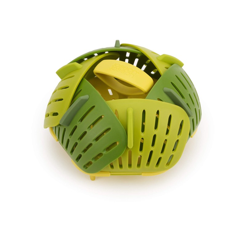 Joseph Joseph Bloom Folding Steamer Basket for Vegetables, Expandable for