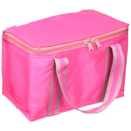 Epios Soloa Thermal Insulated Bag, Pink, 11.8 fl oz (350 ml) Cans x 6 Bottles 6189-PI