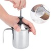 400ml Stainless Steel Double Mesh Milk Creamer Frother Coffee Foam