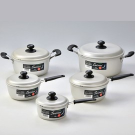 Hokuriku aluminum aluminum pot 水明 Both Hands Pot