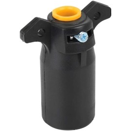Geartronics NEW 7 Way RV Style Trailer Light Plug Connector Replacement Blade Pin Adapter.