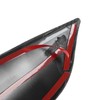 2Pcs Headlights Eyelids Cover Lamp Sticker Carbon Fiber Pattern Replacement