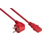 kabelmeister Power Cable Protective Contact Plug Type E+F (90° Angled)