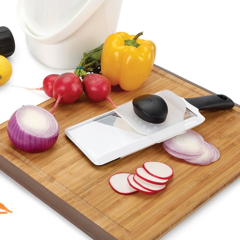 OXO Good Grips Handheld Mandoline Slicer for Kitchen, Adjustable Vegetable