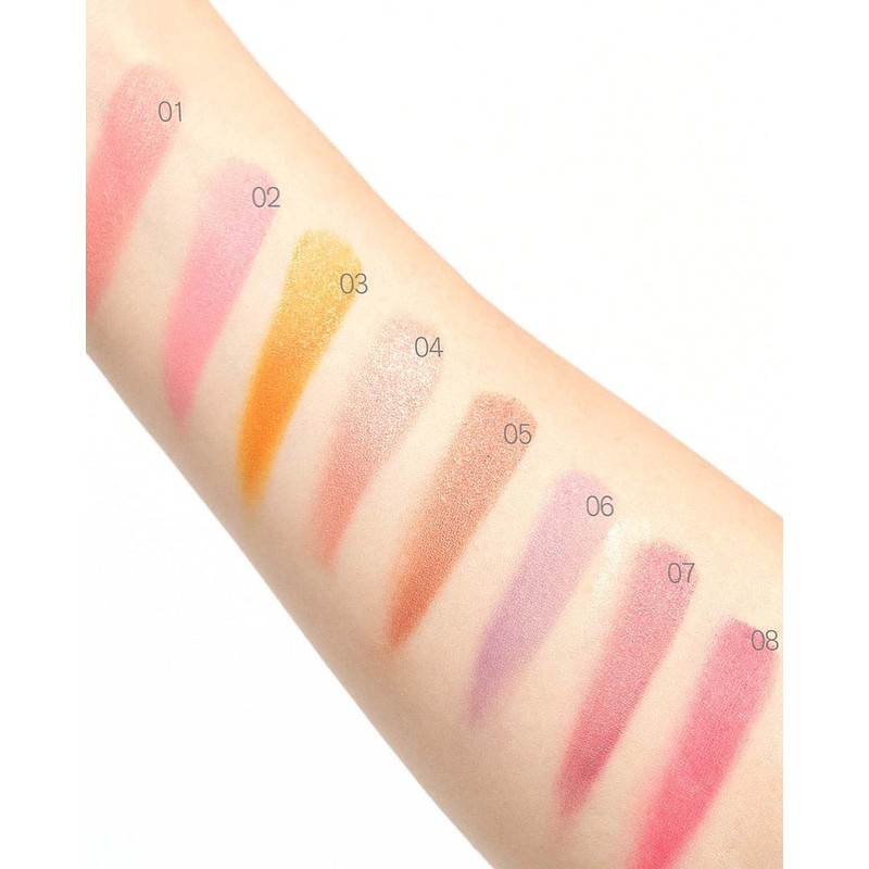 THREE UNSEEN TREASURE (Eye Color) Glam Tone Color Custard, 0.2