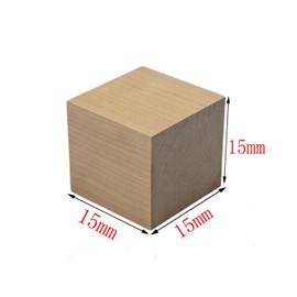 50 Pieces Blank Wooden Cubes - Wood Square Blocks - Unfinished Craft Wood Blocks for DIY Crafts Carving Art Supplies (0.59 x 0.59 x 0.59in)