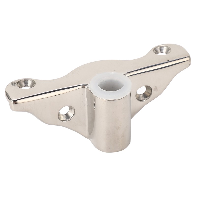 2PCS 1/2in Oarlock Socket 316 Stainless Steel Polished Finish Side