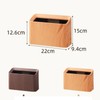 ETRAVEL Tabletop Trash Bin Dust Bin, Imitation Wood, Small, Mini