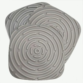 4 Pack Washable Chicken Nesting Pads for Laying Eggs， Nesting Box Pads for Chicken Coop Bedding, Washable Nesting Box Liners for Chicken Laying Boxes, for Hens,Chicken Coop Nest Liners（12"x 12"）