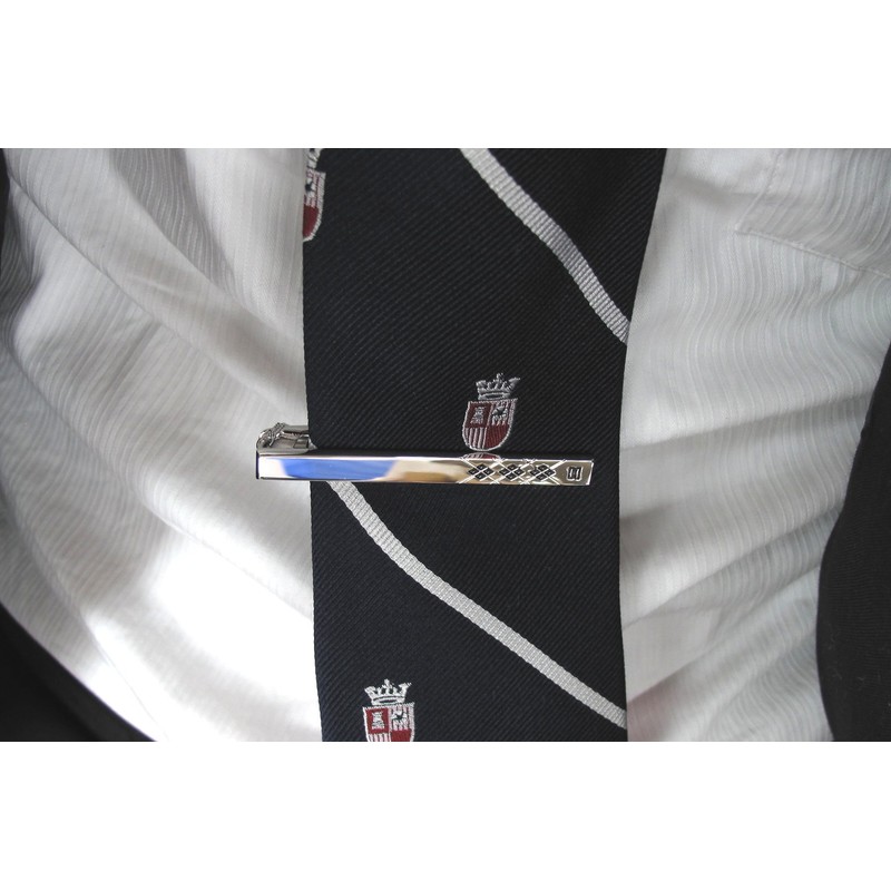 DAKS Argyle Tie Bar (Tie Pin/Tie Clip), Brass