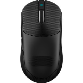 ATTACK SHARK X8Pro 8K Mouse with Grip Tape for Large Hands, 55g Superlight, PixArt PAW3395PRO Gaming Sensor, Bluetooth/2.4GHz Wireless/Wired, 6 Adjustable DPI up to 40,000, 500mAh (Black)
