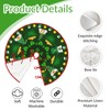 St. Patrick's Day Tree Skirt 30" Gnome Green Clover Shamrock