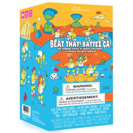 Beat That! Family Game Night Set - 160 Wacky Skill Challenges - Fun Party Activities for Kids and Adults - Interactive Group Game for Birthdays, Holidays, and Gatherings by Gutter Games