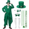 Harsever St Patrick's Day Costume Set Adult Men with St