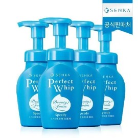 Senka NEW 센카 스피디 퍼펙트휩 폼클렌징 150ml 4개