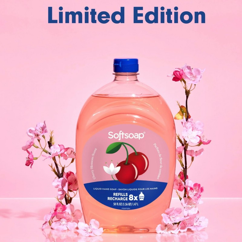 Softsoap Limited Edition Seasonal Scents | Extra Large Refill Bottles,