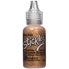 Ranger Stickles Glitter Glue, 0.5 oz, Rose Gold